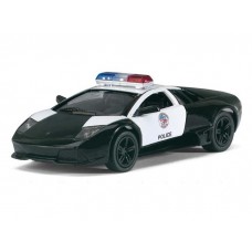 1:36, Lamborghini Murcielago LP640 полиция, Kinsmart, инерционная
